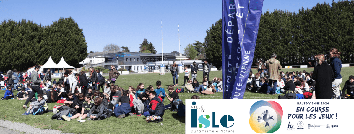 Opération &laquo;&nbsp;Haute-Vienne 2024 – En course pour les Jeux&nbsp;&raquo; édition à Isle