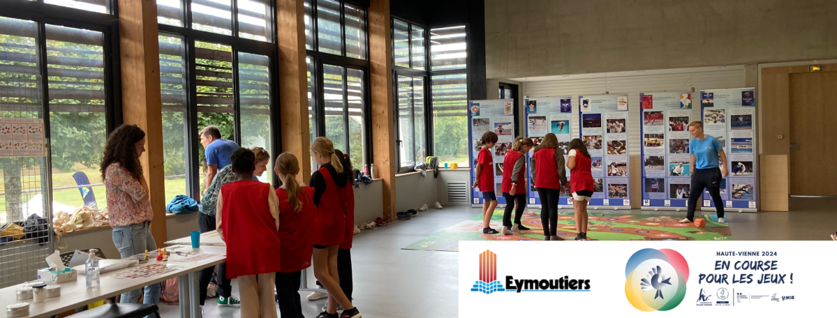 Opération &laquo;&nbsp;Haute-Vienne 2024 – En course pour les Jeux&nbsp;&raquo; édition à Eymoutiers