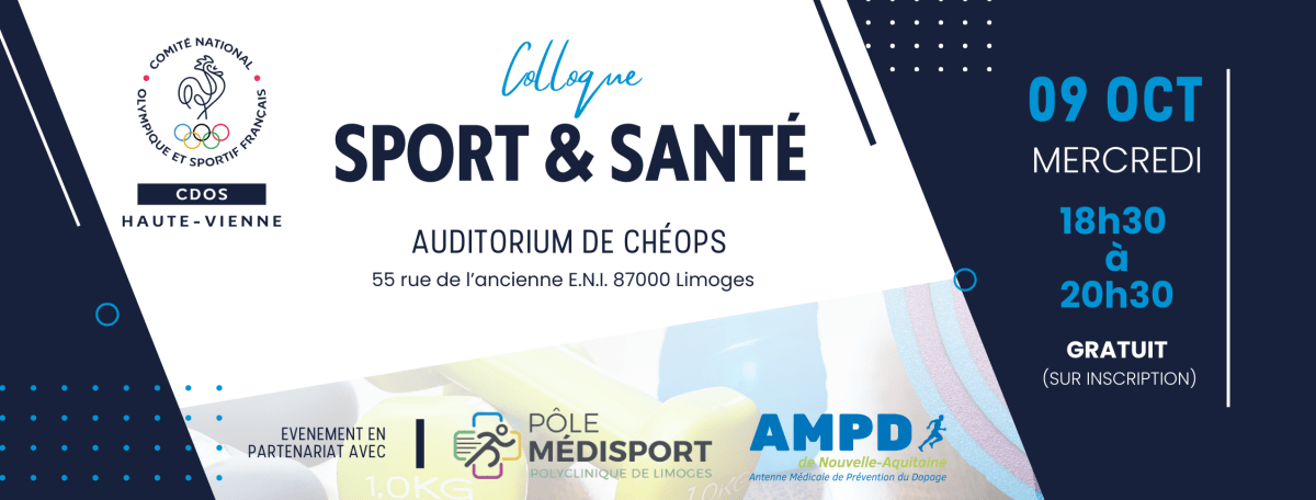 Colloque Sport & santé