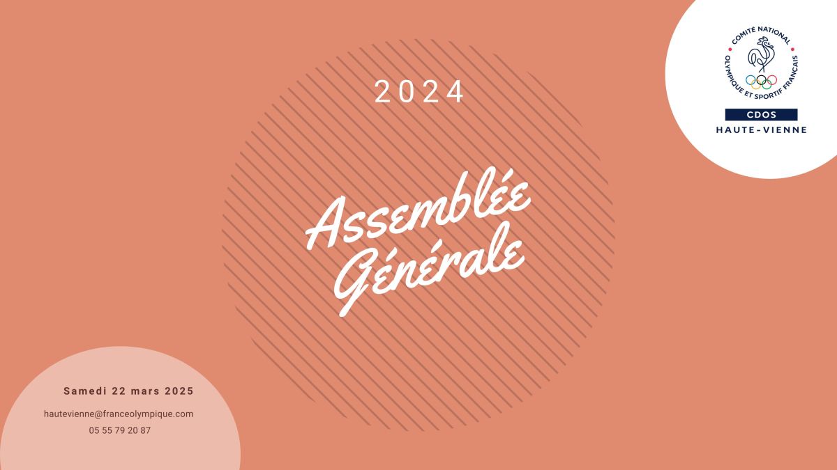 Assemblée Générale du CDOS 87