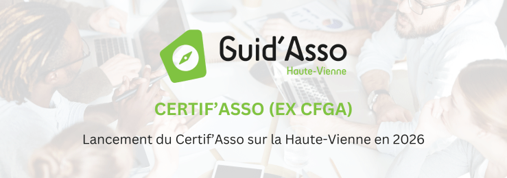 Lancement du Certif&rsquo;Asso en Haute-Vienne (ex CFGA)